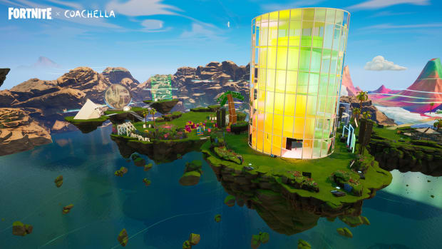 Coachella Island in Fortnite